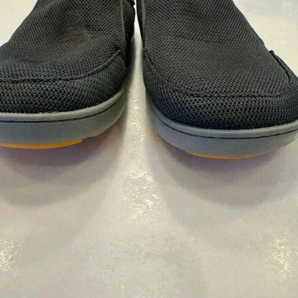 Olukai Nohea mesh men’s sneakers. Gray with orange trim size 8.5 main image 9
